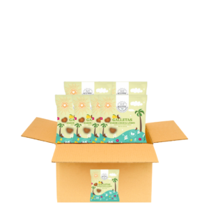 Galletas Ecokids Coco Limón - (Pack 6 Unidades).