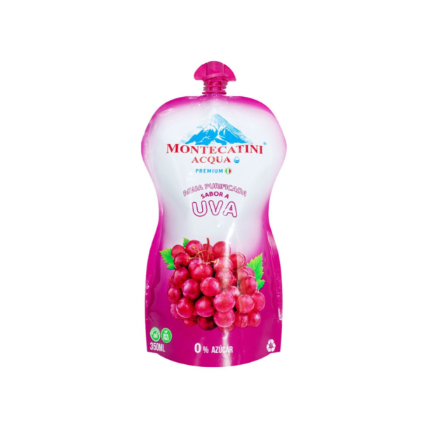 Aqua Sabor Uva Premium (Doy pack) - (Pack 6 Unidades). - Imagen 2