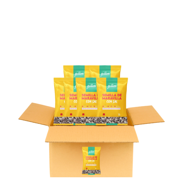 Semilla Maravilla Con Sal - (Pack 6 Unidades).