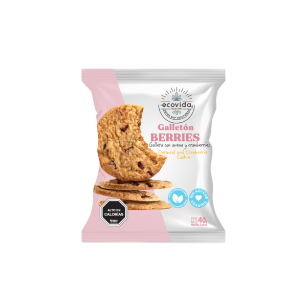 Galletón Avena Berries - (Pack 6 Unidades). - Imagen 2