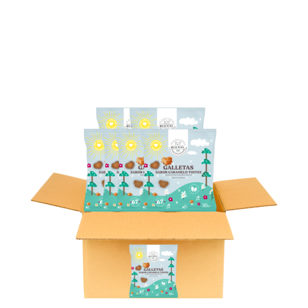 Galleta Caramelo Toffe - (Pack 6 Unidades).