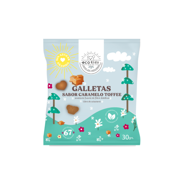 Galleta Caramelo Toffe - (Pack 6 Unidades). - Imagen 2