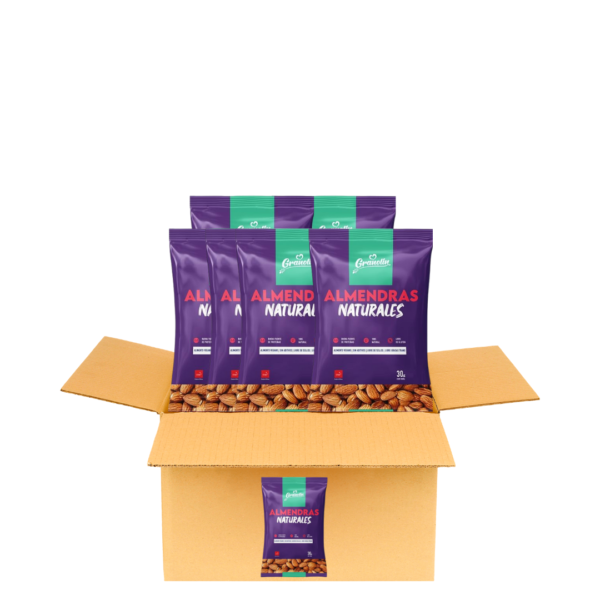 Almendras Naturales - (Pack 6 Unidades).